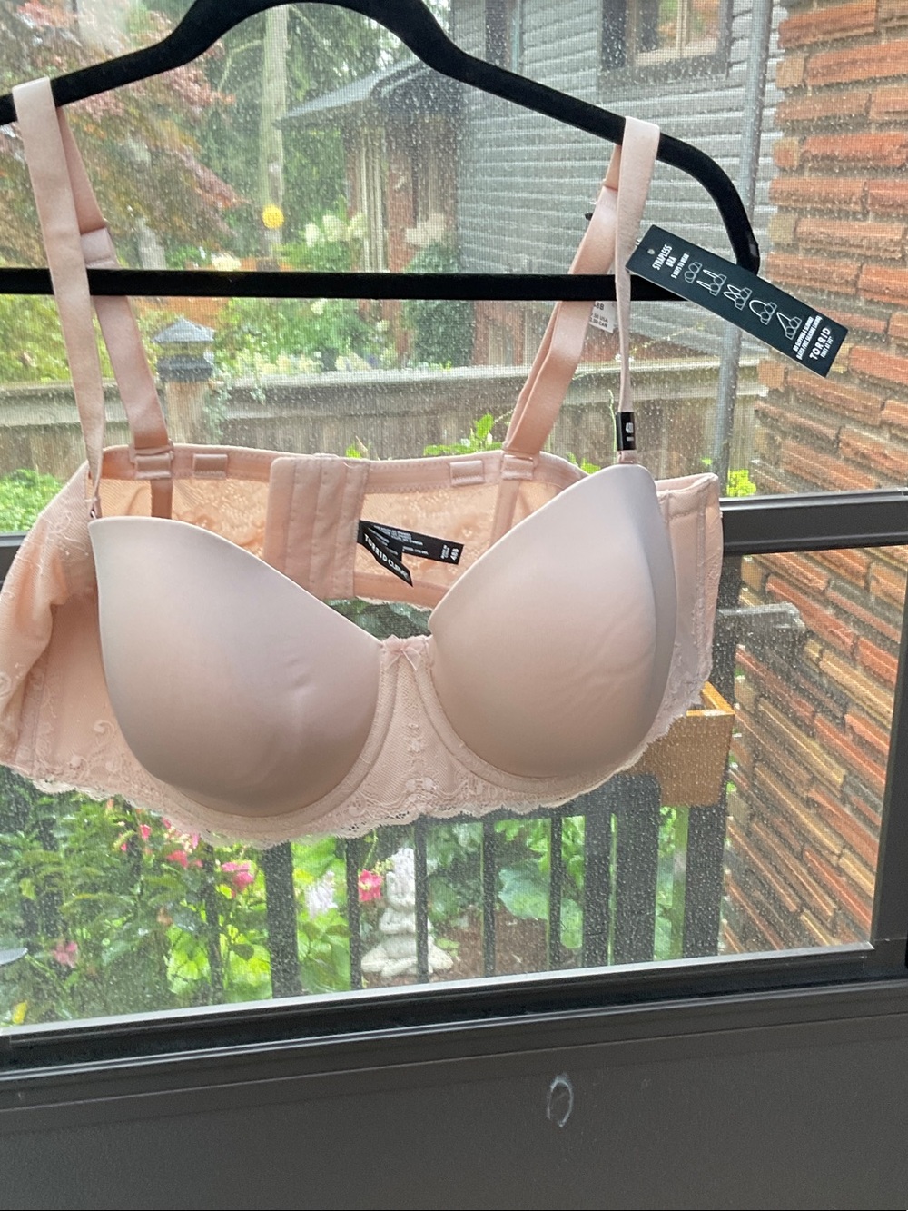Everyday Smooth Lace-Trim Underwire Bra in Rose Dust NWT